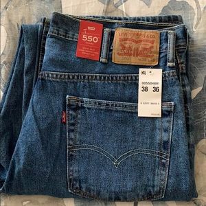Levi’s 550 Relaxed jeans New with tags